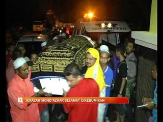 Jenazah Mohd Azhar selamat dikebumikan