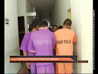 Lelaki berpakaian pengebom bunuh diri direman