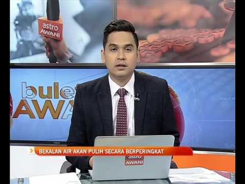Bekalan air akan pulih secara berperingkat