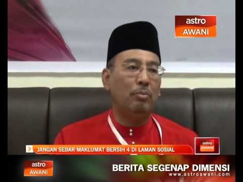 Jangan sebar maklumat BERSIH 4.0 di laman sosial