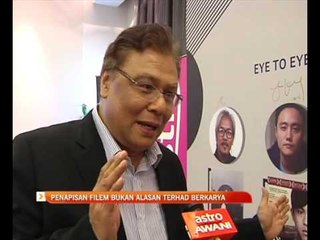 Penapisan filem bukan alasan terhad berkarya