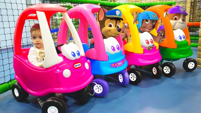 Indoor Playground with Funny Baby Fun Playtime Family Fun Play Area for kids Nursery Rhymes Baby Songs