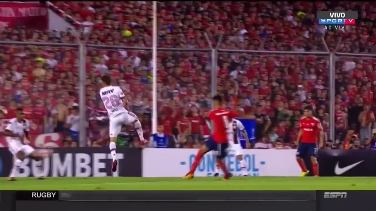 2-1 Gol de Maximiliano Meza - Independiente 2-1 Flamengo - Copa Sudamericana - 06.12.2017