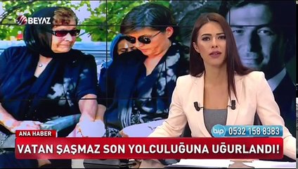 Vatan Şaşmazın Karısı Yasemin Adalı Cenazede Karnındaki Bebeğini Okşadı, Hepimizin Yüreği