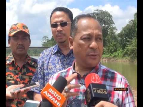 Hujan lebat punca air sungai deras