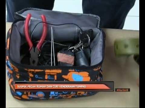 Suspek pecah rumah dan curi kenderaan tumpas