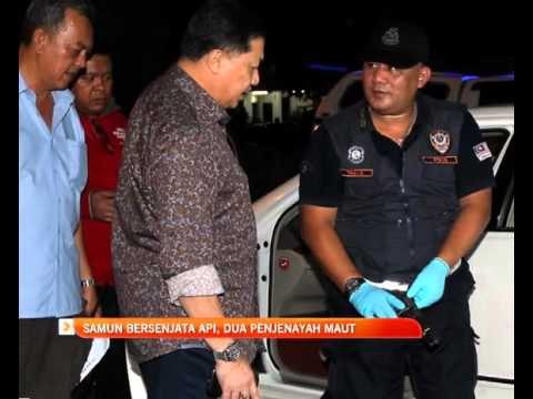 Samun bersenjata api, dua penjenayah maut