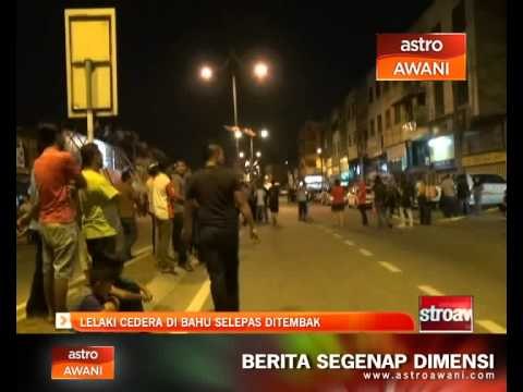 Lelaki cedera di bahu selepas ditembak