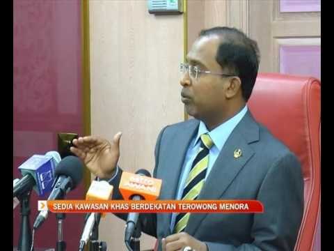 Sedia kawasan khas berdekatan terowong Menora