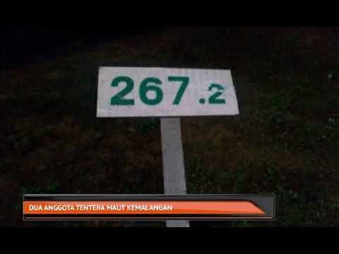 Dua anggota tentera maut kemalangan