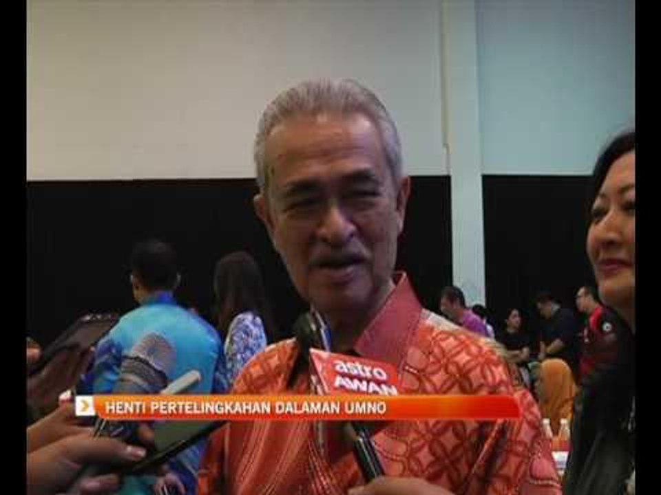 Henti pertelingkahan dalaman UMNO