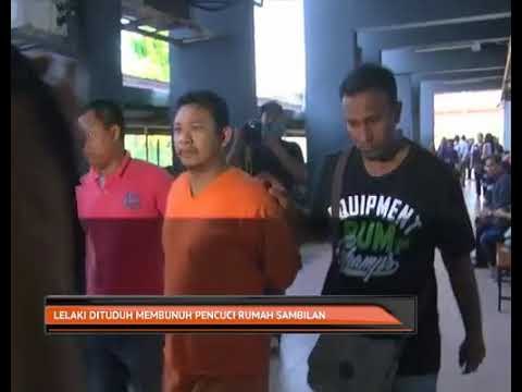 Lelaki dituduh membunuh pencuci rumah sambilan