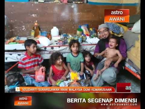 Solidariti sukarelawan anak Malaysia demi kemanusiaan
