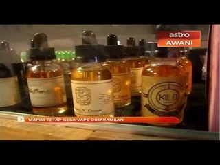 MAPIM tetap gesa vape diharamkan