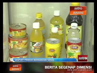 Eksport produk berasaskan nanas