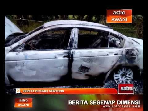 Kereta ditemui rentung di Hutan Melintang