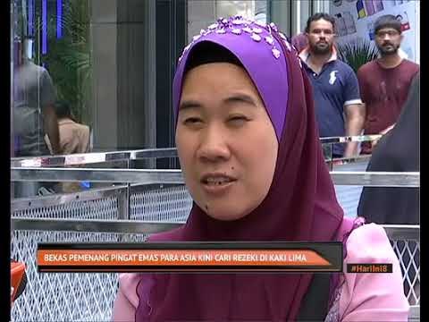 Bekas pemenang pingat emas Para Asia kini cari rezeki di kaki lima