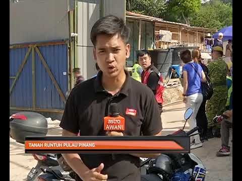 Perkembangan terkini operasi pencarian mangsa tanah runtuh Pulau Pinang