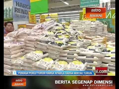 Peniaga perlu turun harga apabila harga minyak turun