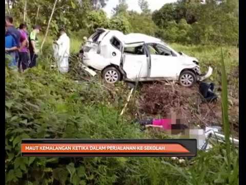 Maut kemalangan ketika dalam perjalanan ke sekolah