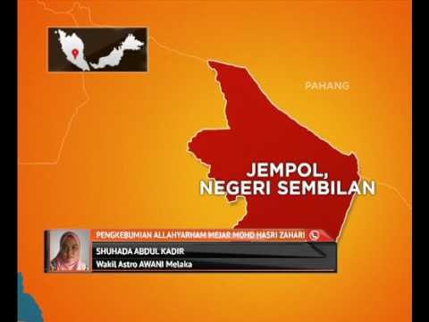 Pengebumian Allahyarham Mejar Mohd Hasri Zahari