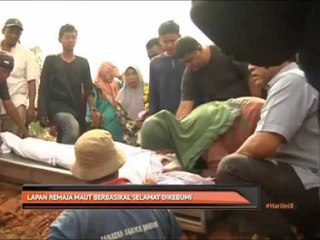 Lapan remaja maut berbasikal selamat dikebumi