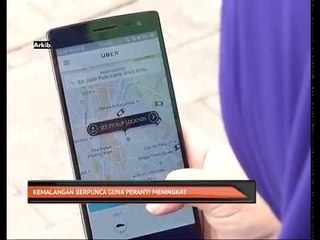 Kemalangan berpunca guna peranti meningkat