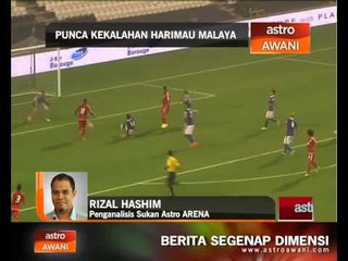 Punca kekalahan Harimau Malaya