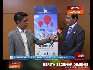 Peranan auditor dalaman demi integriti syarikat