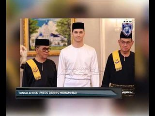 Tunku Aminah weds Dennis Muhammad