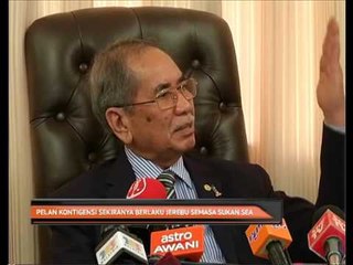 Pelan kontigensi sekiranya berlaku jerebu semasa Sukan SEA 2017