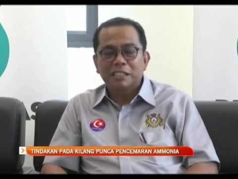 Tindakan pada kilang punca pencemaran ammonia