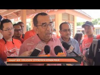 MINDEF beri kerjasama sepenuhnya kepada polis