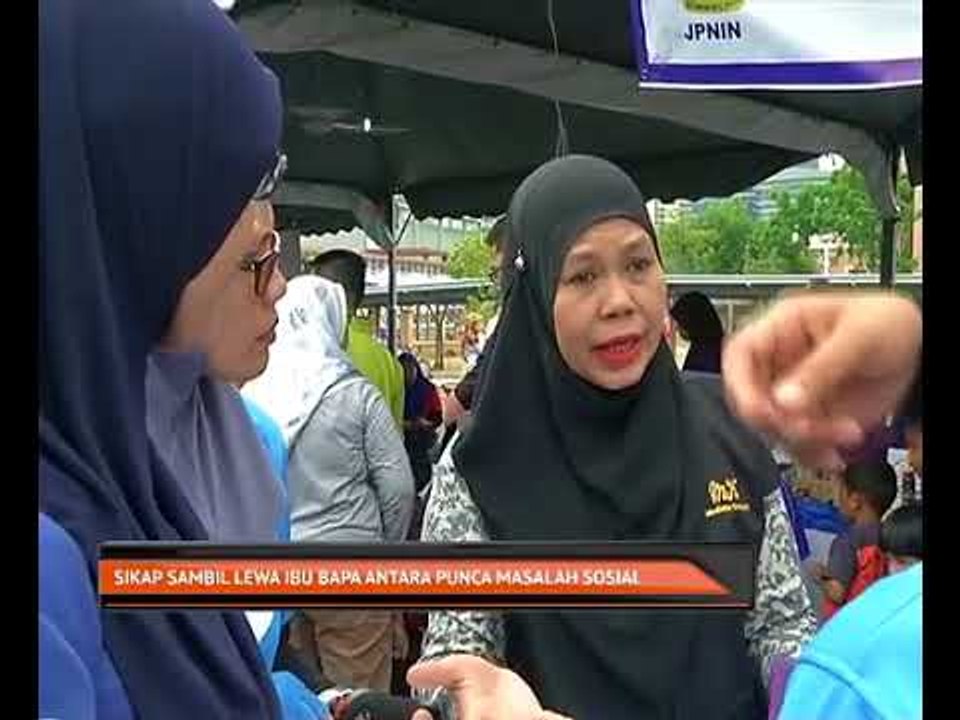 Sikap sambil lewa ibu bapa antara punca masalah social