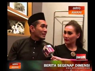 Isteri Fahrin Ahmad pulang sehari sebelum raya