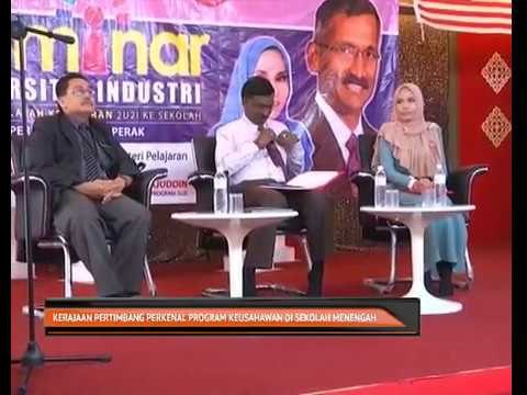 Kerajaan pertimbang perkenal program keusahawanan di sekolah menengah