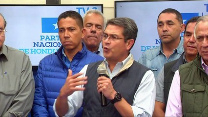 Hernández dispuesto a revisión total de elecciones de Honduras