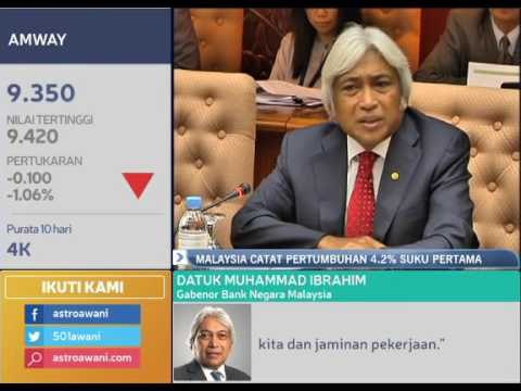 Malaysia catat pertumbuhan 4.2% suku pertama