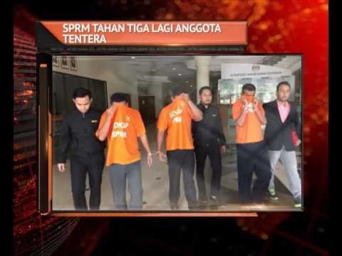 SPRM tahan tiga lagi anggota tentera