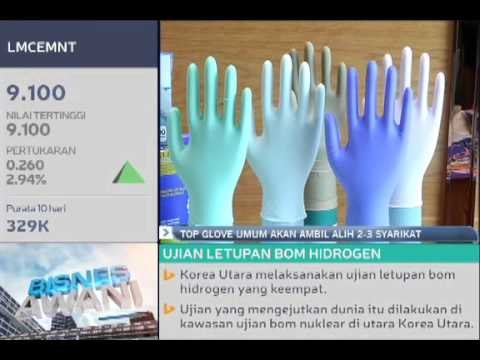 Top Glove umum akan ambil alih 2-3 syarikat berkaitan getah