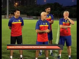 Nelo Vingada ketengah pendekatan taktikal berbeza