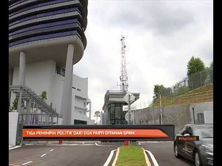 Tiga pemimpin politik dari dua parti ditahan SPRM