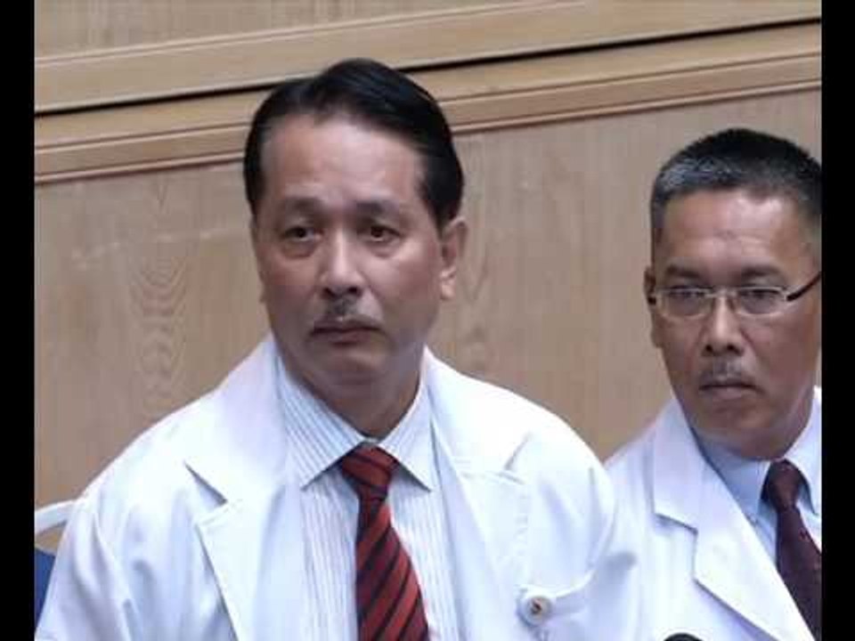 Sidang media khas Ketua Pengarah Kesihatan, Datuk Dr Noor Hisham Abdullah