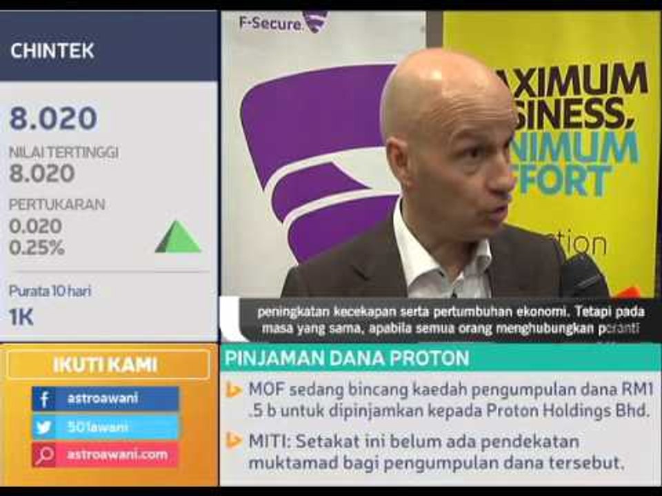 Orang ramai masih khuatir untuk 'online'
