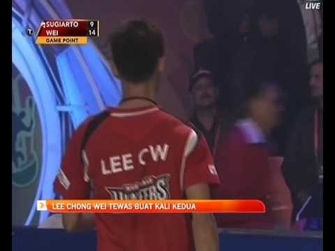 Lee Chong Wei tewas buat kali kedua