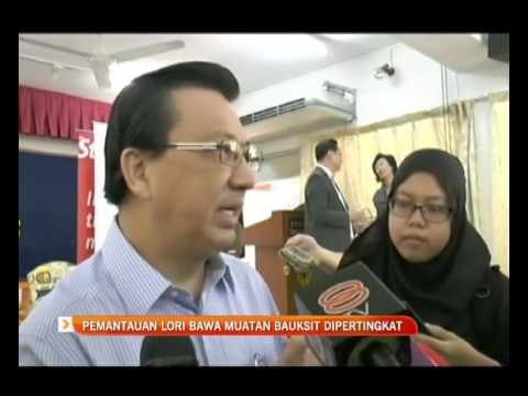 Pemantaun lori bawa muatan Bauksit dipertingkat