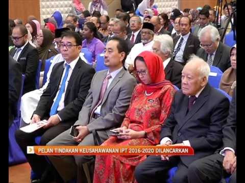 Pelan tindakan keusahawanan IPT 2016-2020 dilancarkan