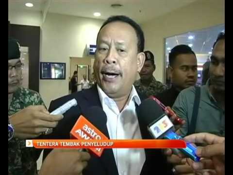 Tentera tembak penyeludup