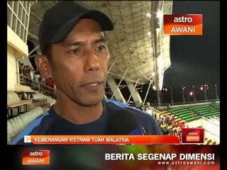 Kejohanan AFF B19: Kemenangan Vietnam tuah Malaysia