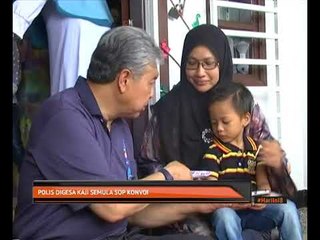 Polis digesa kaji semula SOP konvoi